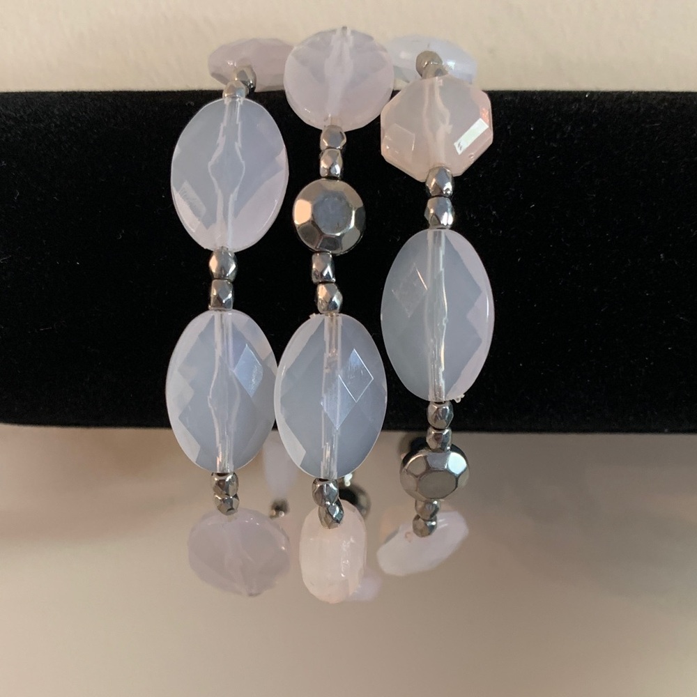 Set of 3 Bracelets light pink
